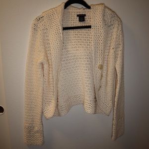 Calvin Klein Knitted Sweater with Hood - Medium